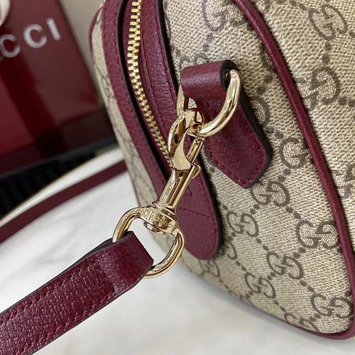 Gucci Ophidia GG Supreme Medium Boston / Top Handle Bag