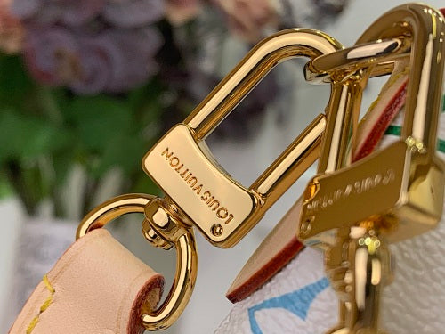 Louis Vuitton Boulogne Monogram Multicolor White