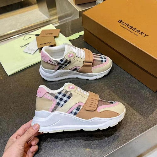 Burberry Vintage Check chunky strap sneakers