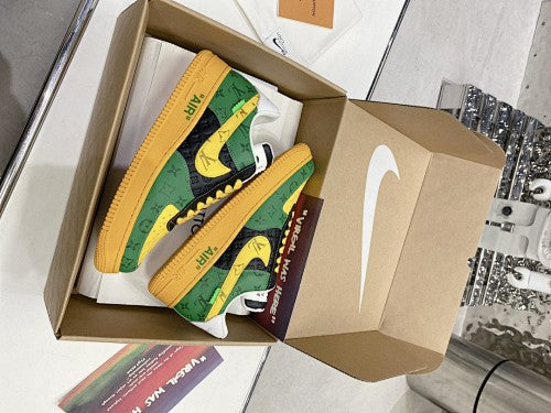 Louis Vuitton x Nike Air Force 1 Low–style sneakers