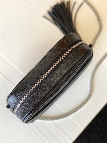 Saint Laurent (YSL) Black Lou Camera Bag
