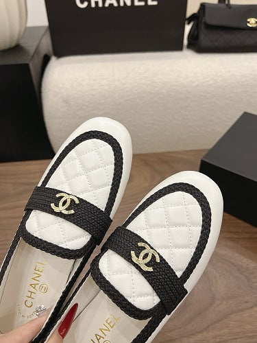 hanel Quilted CC Loafers