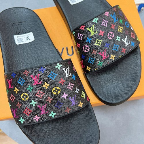 Louis Vuitton Monogram Multicolore Slide Sandals