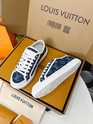 Louis Vuitton Stellar Monogram Denim Low