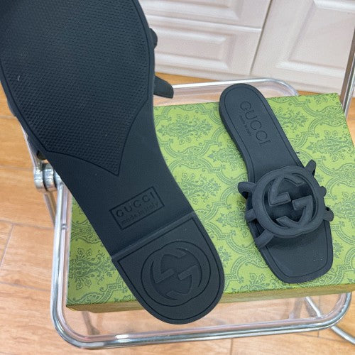 Gucci Interlocking G Slide Sandals