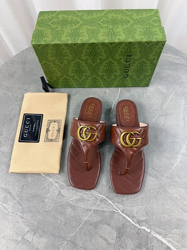 Gucci GG Marmont thong sandals