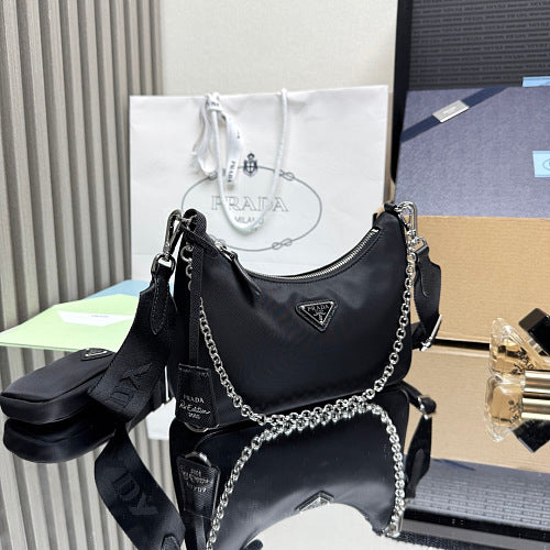 Prada Pink Re-Edition 2005 Re-Nylon Shoulder Bag