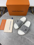 Louis Vuitton Monogram LV Initials Pool Slide Sandals