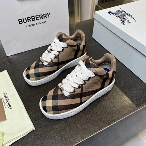 Burberry Vintage Check Low-Top Sneakers