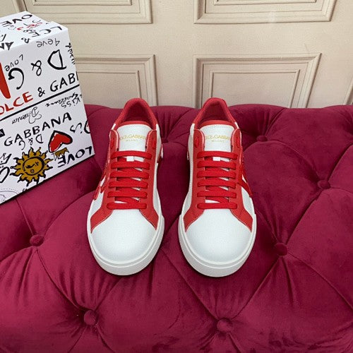 Dolce & Gabbana Portofino DG Logo Low-Top Sneakers