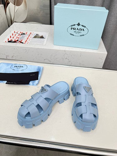 Prada Monolith Fisherman Platform Sandals