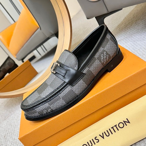 Louis Vuitton LV Initials Damier Graphite Loafers