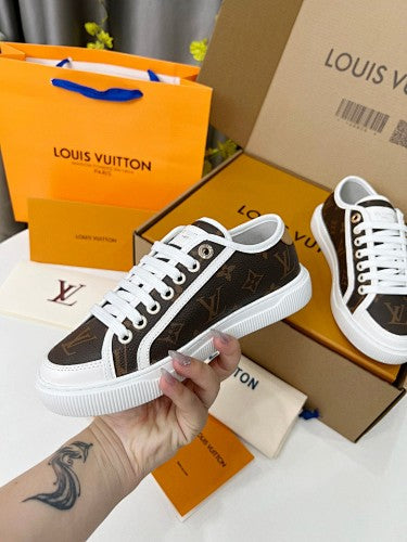 Louis Vuitton Stellar Monogram Canvas Low-Top Sneakers