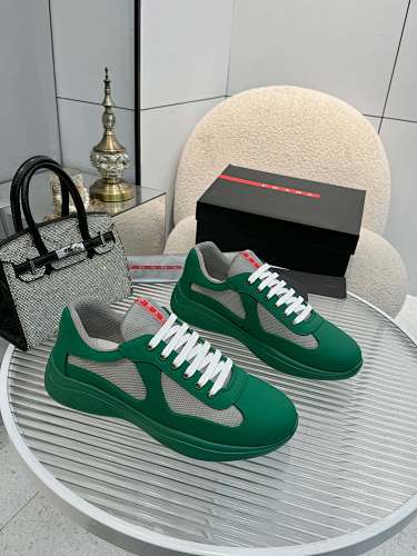 Prada technical mesh low-top sneakers
