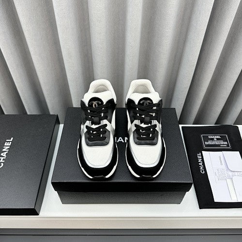 Chanel CC Logo chunky runner sneakers