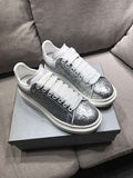 Alexander McQueen Oversized Glitter Sneakers