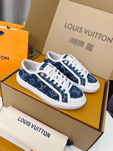 Louis Vuitton Stellar Monogram Denim Low