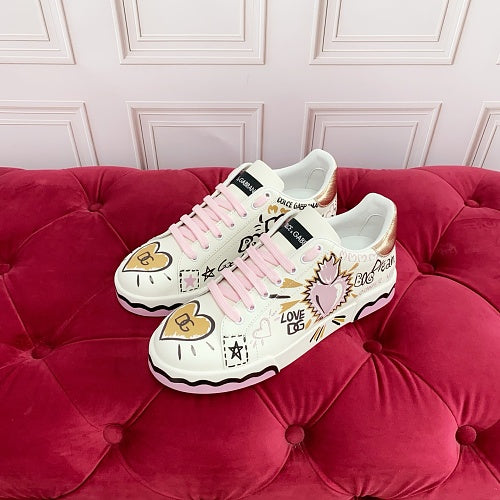 Dolce & Gabbana Portofino Light Graffiti Sneakers