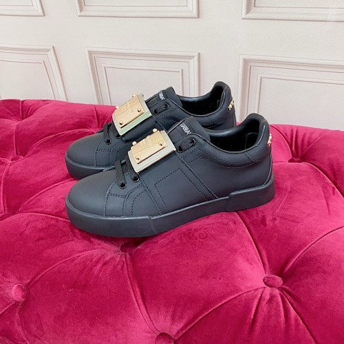 Dolce & Gabbana Portofino / Daymaster-style Logo Plaque Sneakers