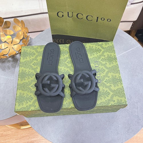 Gucci Interlocking G Slide Sandals