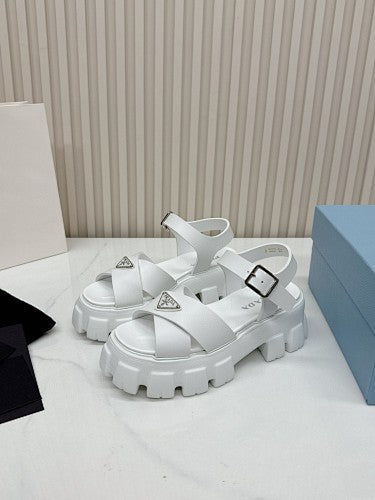 Prada Monolith platform sandals