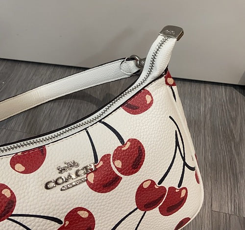 Coach Teri Shoulder Bag with Cherry Print