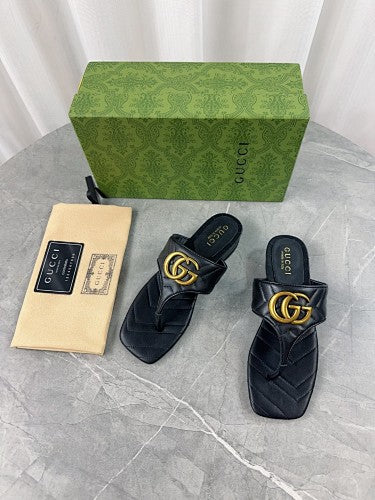 Gucci GG Marmont thong sandals