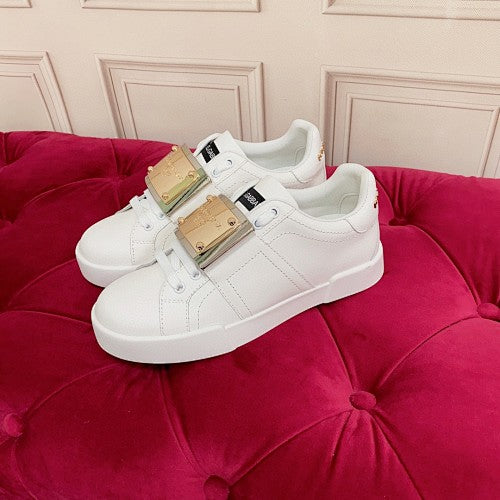 Dolce & Gabbana Portofino / Daymaster-style Logo Plaque Sneakers