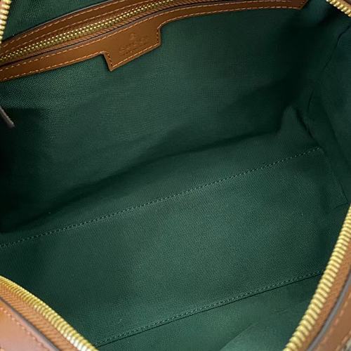 Gucci GG Canvas Web Boston Bag / Top Handle Bag