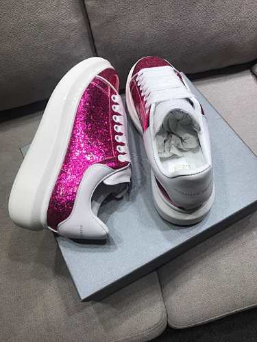 Alexander McQueen Oversized Glitter Sneakers