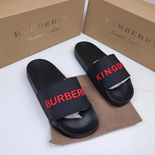 Burberry Logo Pool Slide Sandals