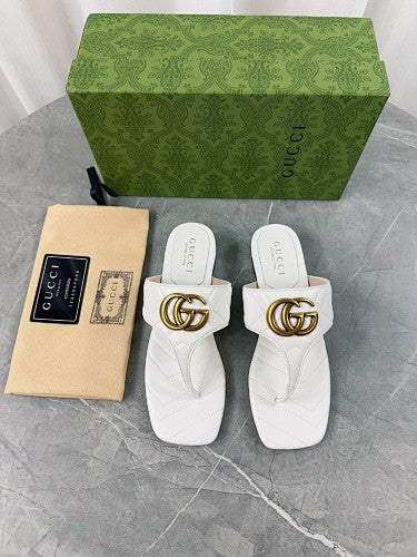 Gucci GG Marmont thong sandals