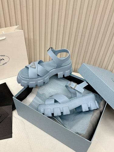 Prada Monolith platform sandals
