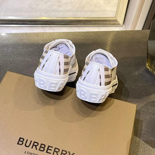 Burberry Vintage Check Low-Top Platform Sneakers