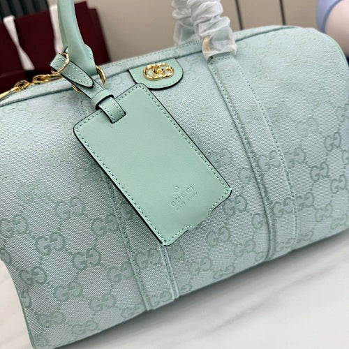 Gucci GG Canvas Boston Bag / Top Handle Bag