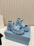 Prada Monolith platform sandals