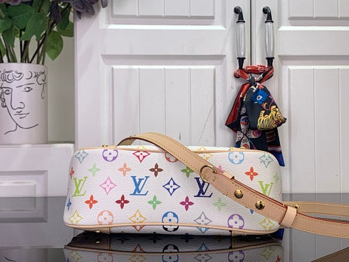 Louis Vuitton Boulogne Monogram Multicolor White