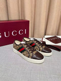 Gucci GG Supreme Web Low-Top Sneakers