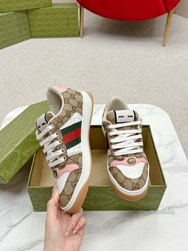 Gucci Screener GG Supreme Low-Top Sneakers