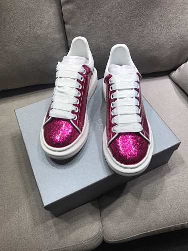 Alexander McQueen Oversized Glitter Sneakers
