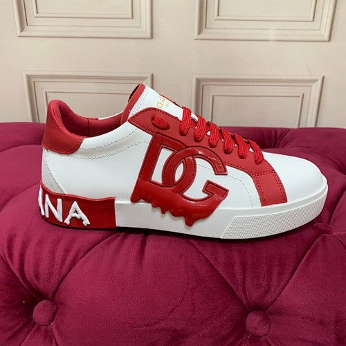 Dolce & Gabbana Portofino DG Logo Low-Top Sneakers