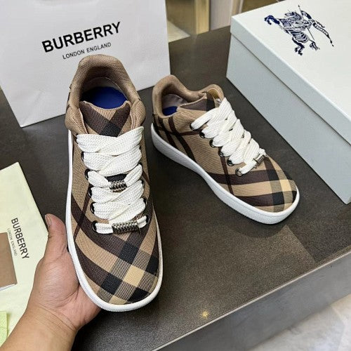 Burberry Vintage Check Low-Top Sneakers