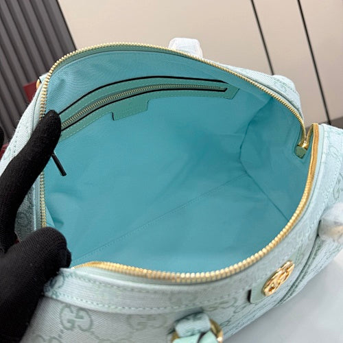 Gucci GG Canvas Boston Bag / Top Handle Bag