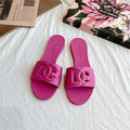 Dolce & Gabbana DG Logo Slide Sandals