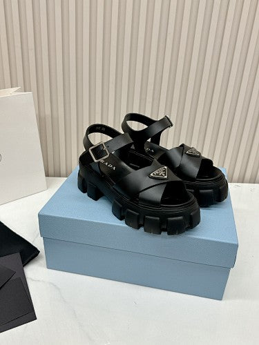 Prada Monolith platform sandals