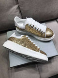 Alexander McQueen Oversized Glitter Sneakers