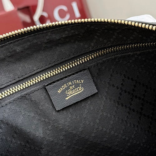 Gucci Horsebit Web Boston / Top Handle Bag
