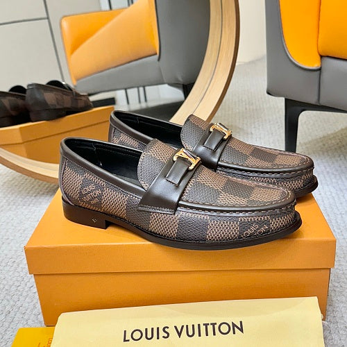 Louis Vuitton Major Loafers / LV Initials Damier Loafers