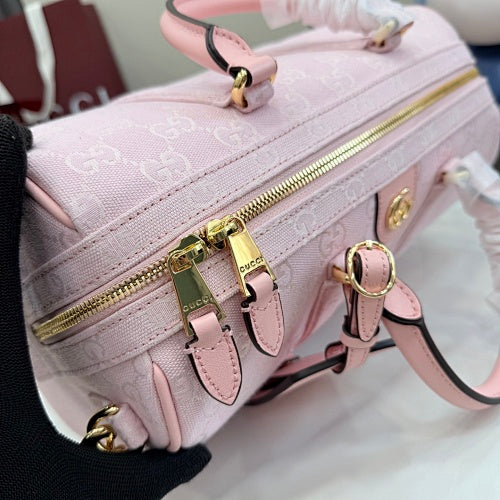 Gucci GG Monogram Boston / Top Handle Bag
