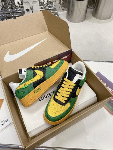 Louis Vuitton x Nike Air Force 1 Low–style sneakers